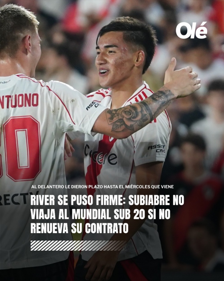 奥莱报：河床要求小将签1亿欧解约金新合同，否则不放他去世青赛